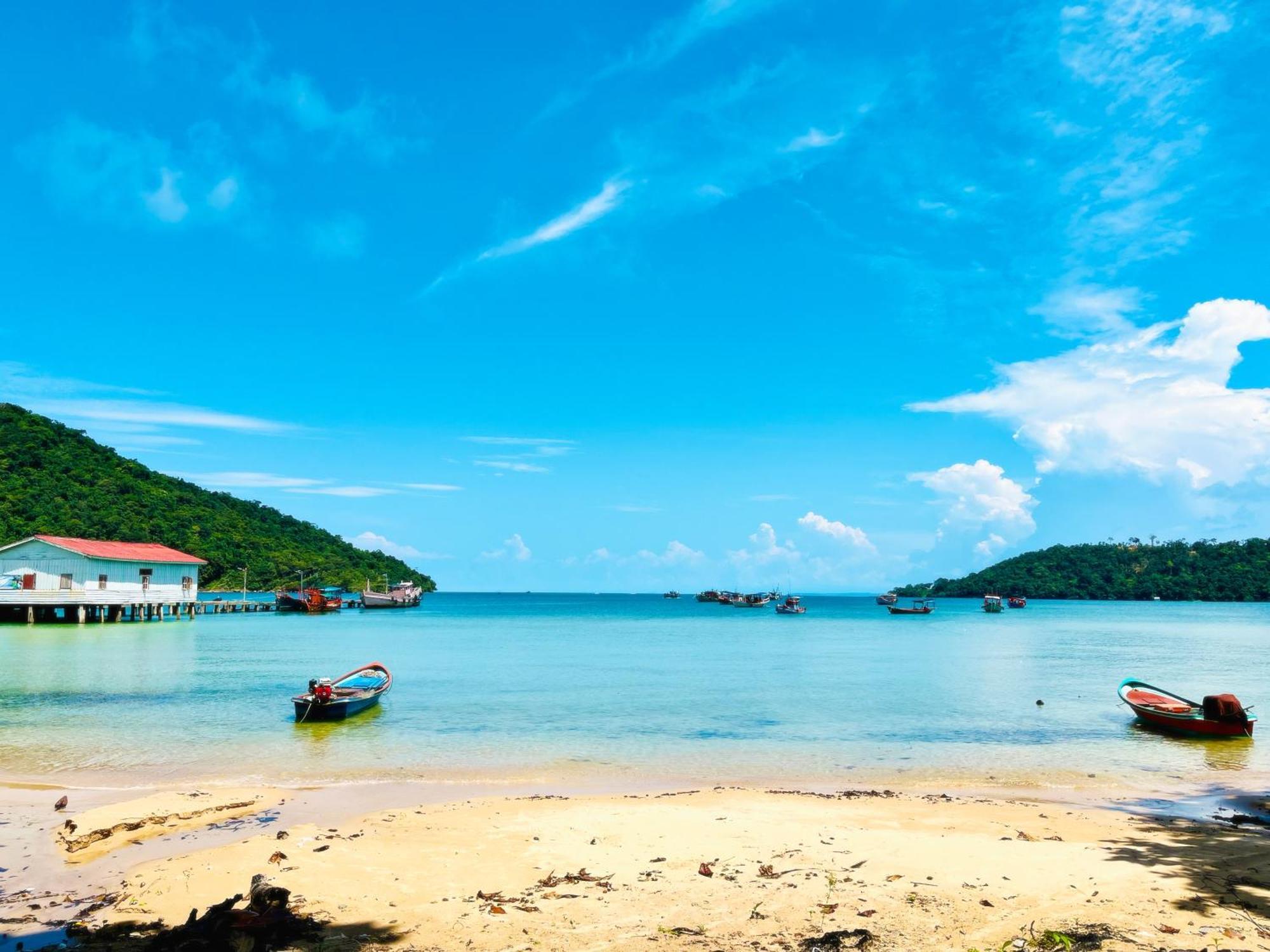 Happiness Guesthouse Koh Rong Sanloem Dış mekan fotoğraf